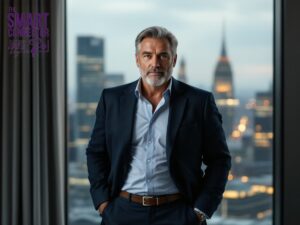 A man in his late 40s representing an expert consultant who uses his own name for his business.
